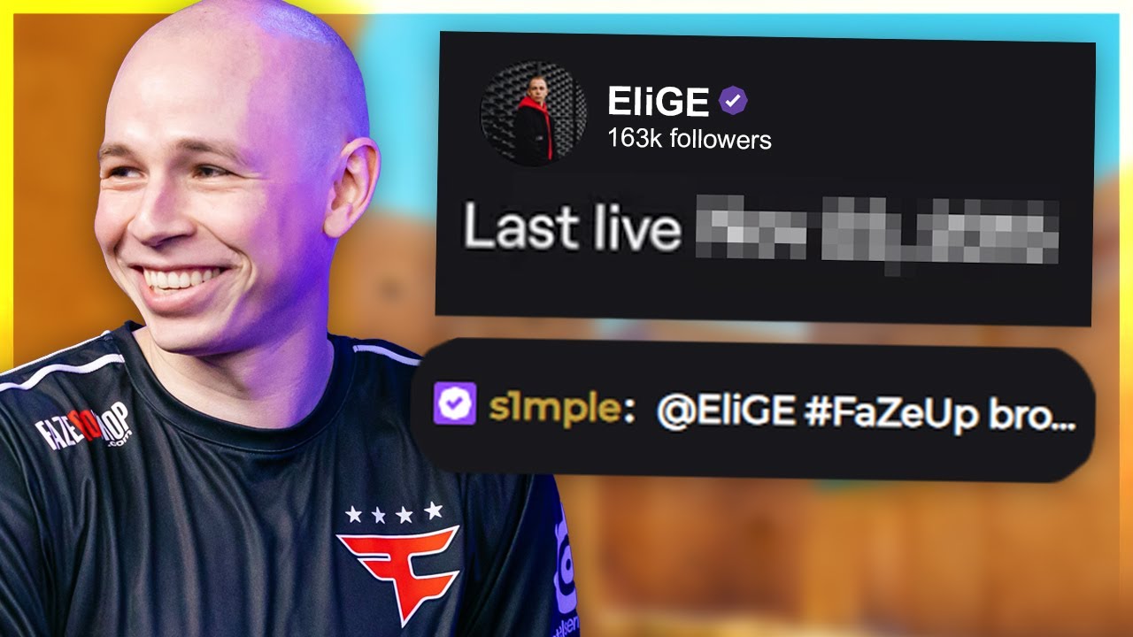 When ELIGE used to stream...