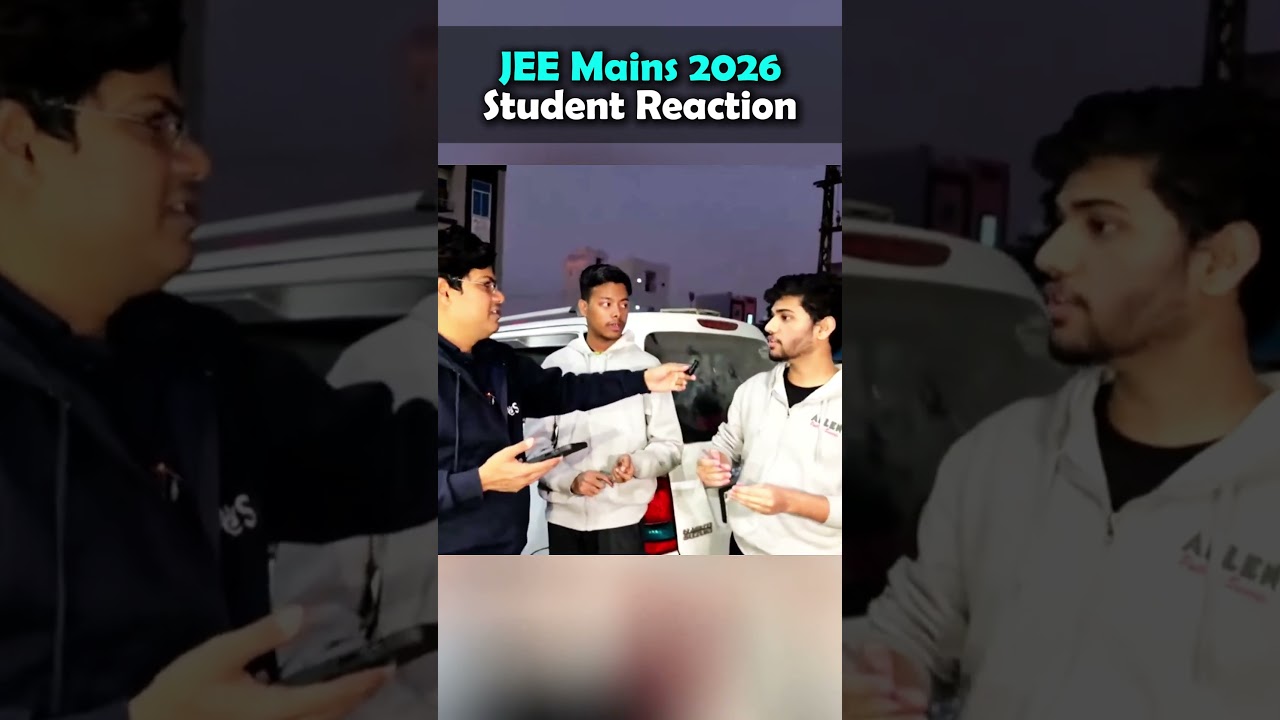 Physics Paper Reality 💀😱 | JEE MAINS 2026 Exam 