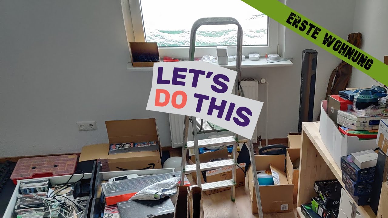 Projekt erste Wohnung #09 | PC-Setup Aufbauen | 🖥️