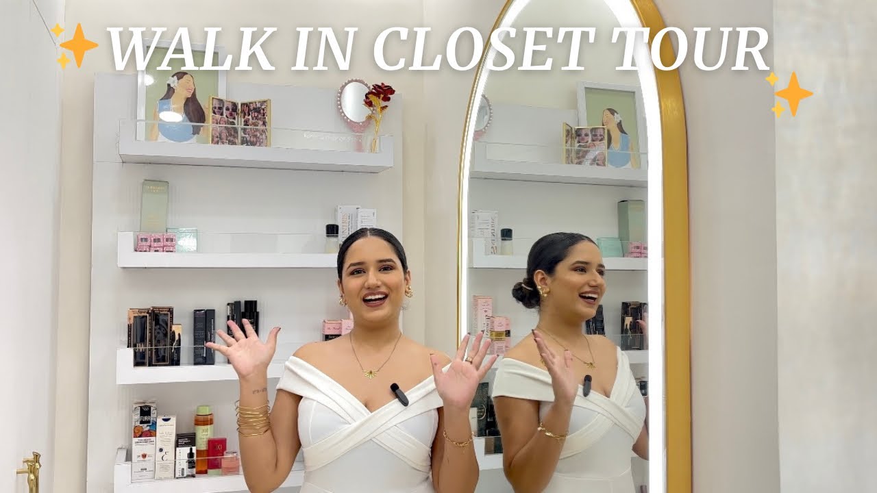 MY WALK IN CLOSET TOUR 🎀 dream come true 🥹
