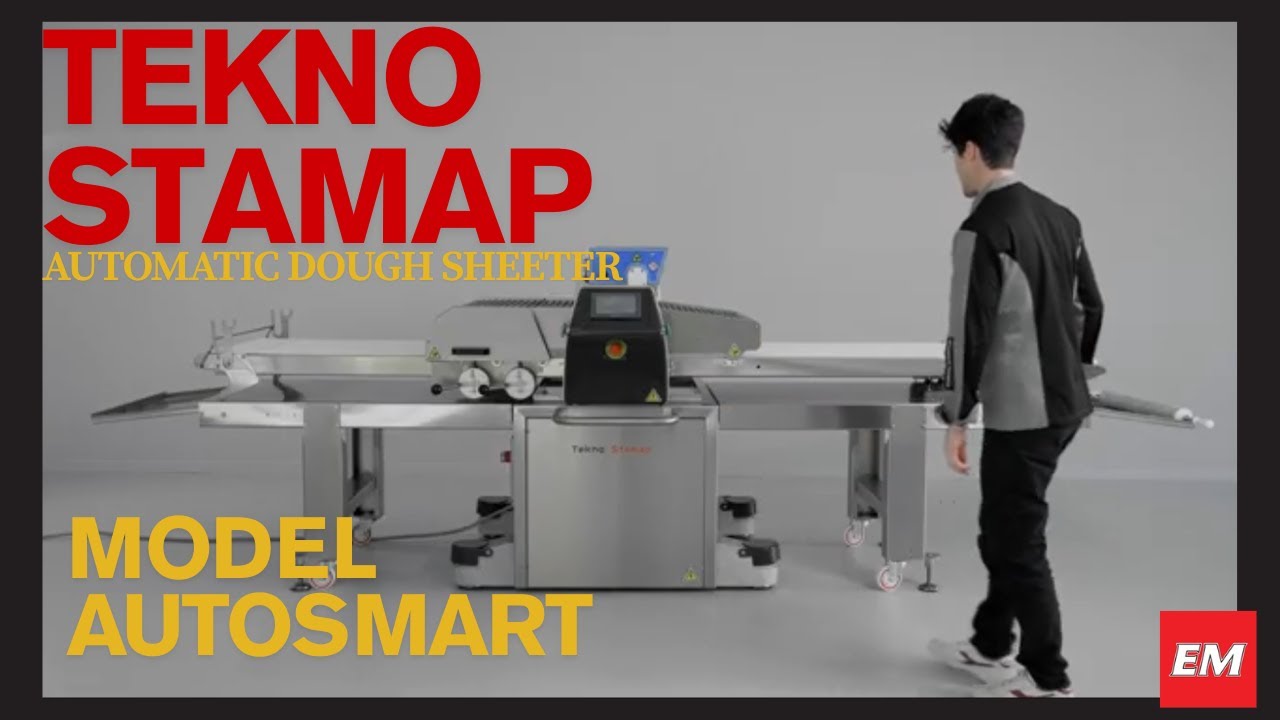 Features of Tekno Stamap Automatic Sheeter for Laminated Dough- Model Autosmart