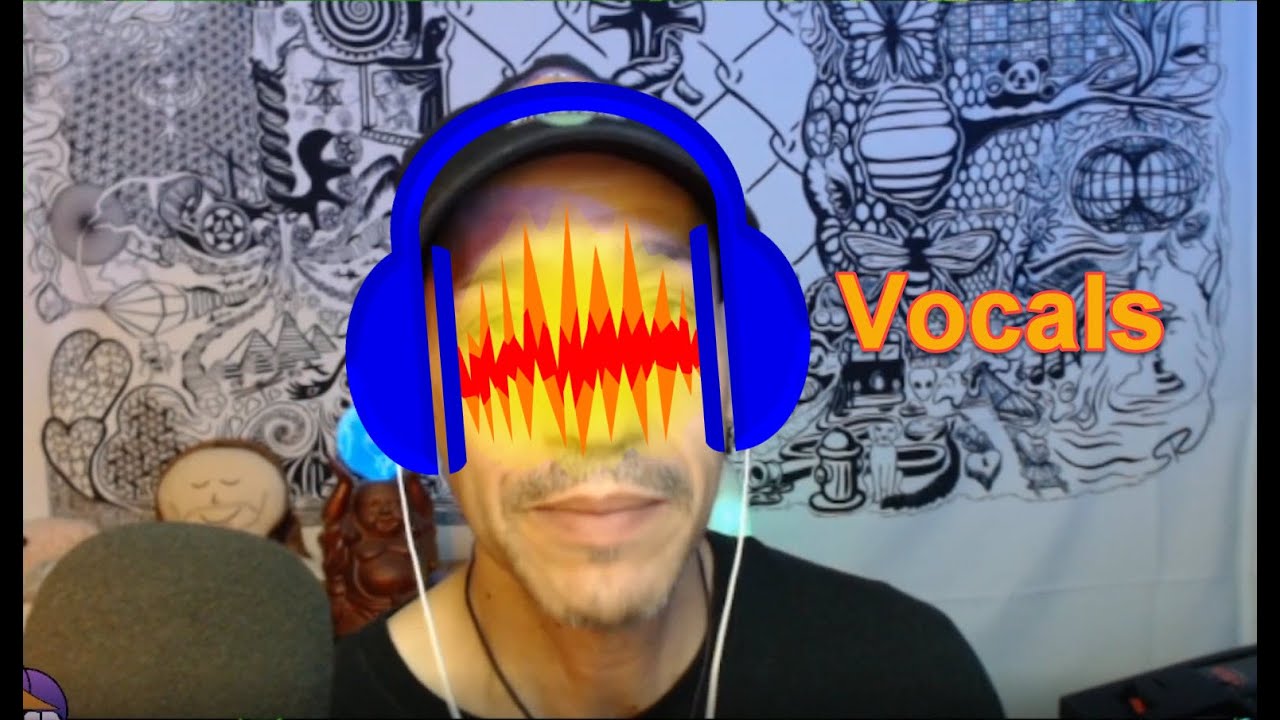 Audacity - Recording Vocals and adding  free background Music - Tutorial