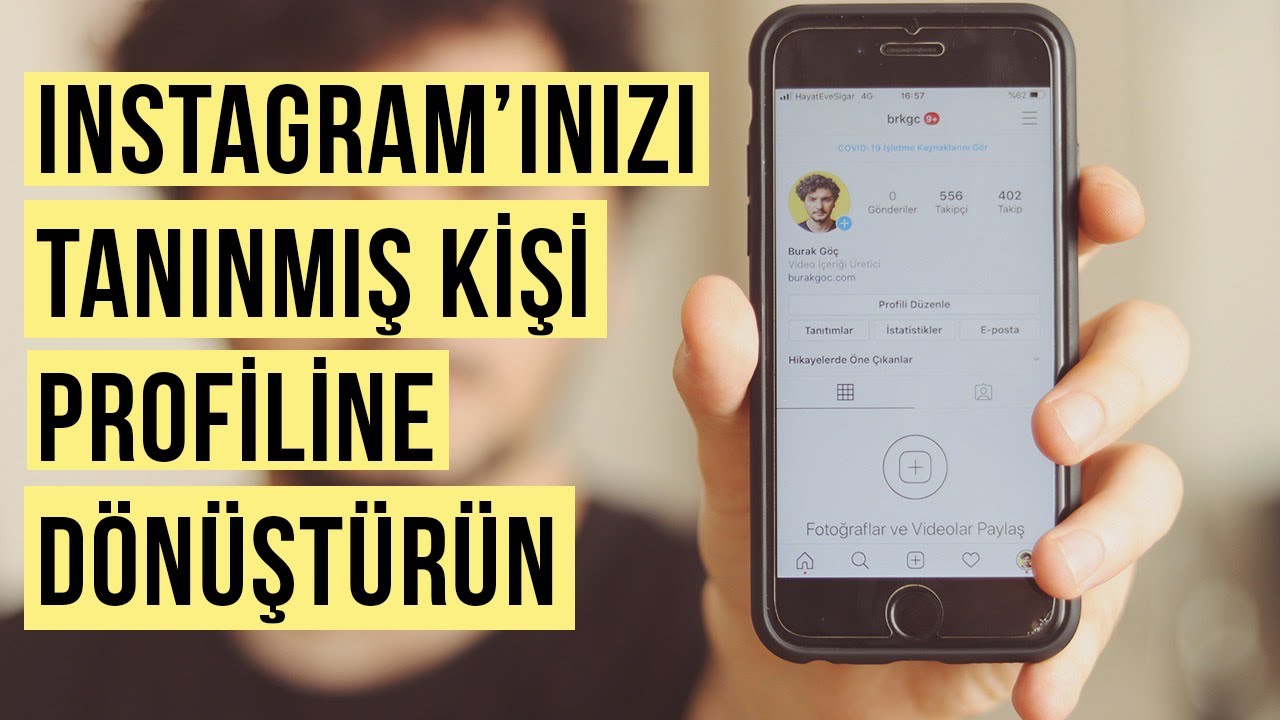 Instagram Hesabı Nasıl Kişisel Blog (Tanınmış Kişi) Profili Yapılır?