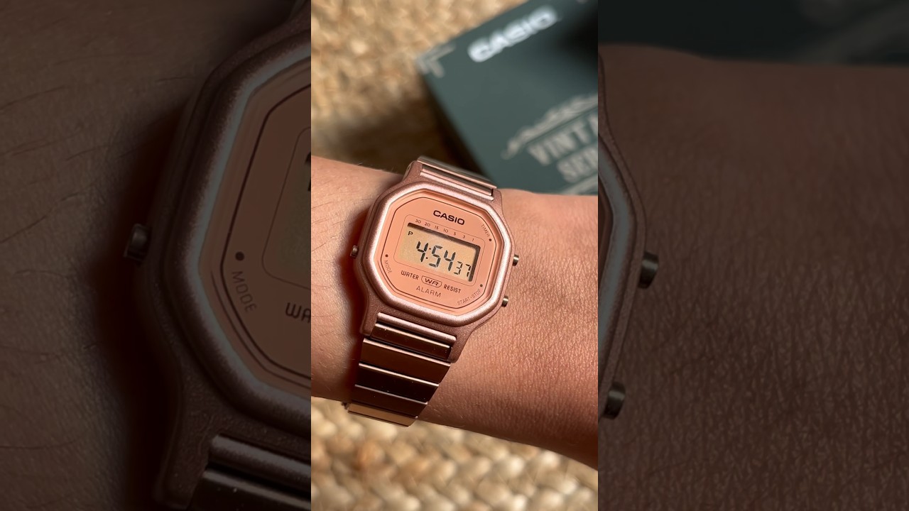 Casio vintage watch❤️ #trending #makeup #tutorial #watch  #vintage #collection #shorts #shortvideo