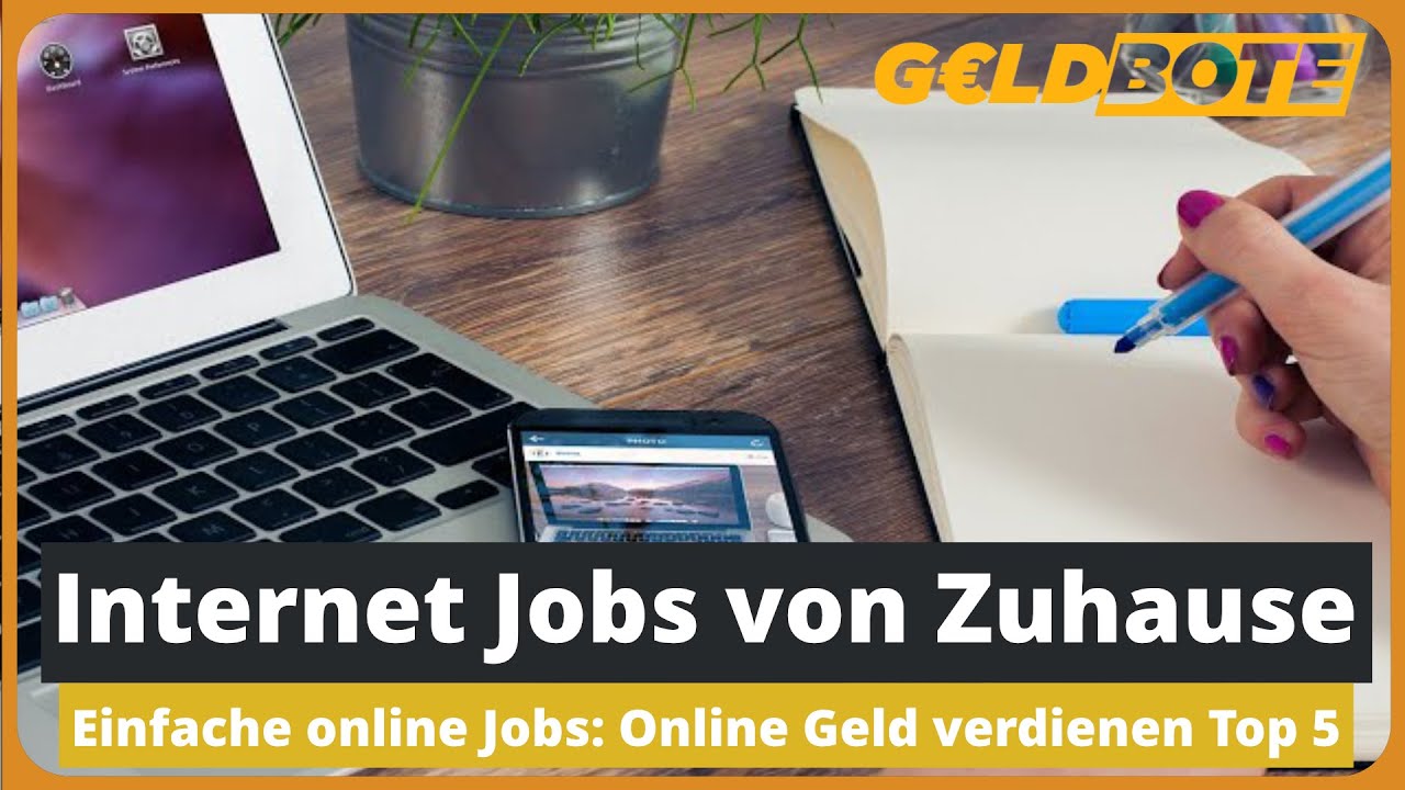 💰Internet Jobs von zu Hause &ndash; Einfache online Jobs: online Geld verdienen Top 5 🖥️