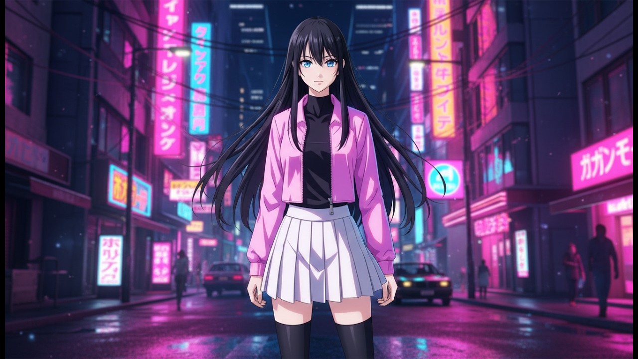 「ネオンの夜」Japanese City Pop Anime Song | Emotional Night Drive OST