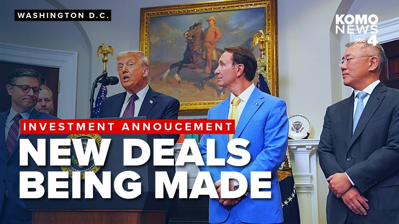 Trump announces $5.8 billion Hyundai investment in first U.S. steel mill