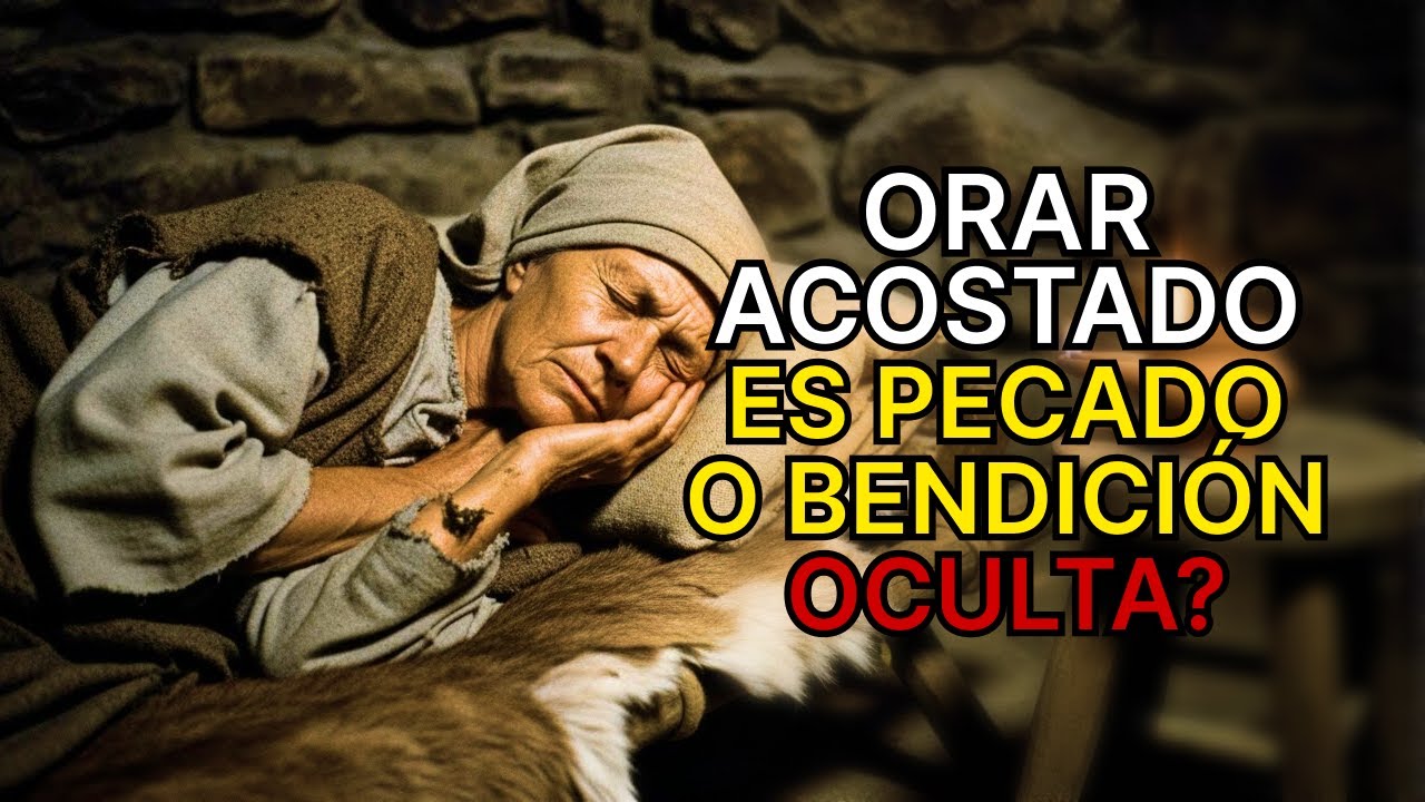 ¿Orar acostado es un pecado grave? Descubre qué dice la Biblia sobre esto.