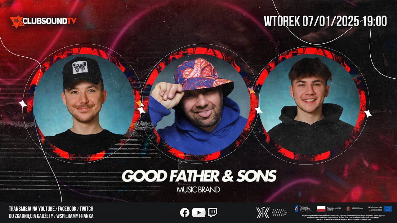 DJ GREGORY! GOOD FATHER & SONS live! Clubsound TV! Episode 168