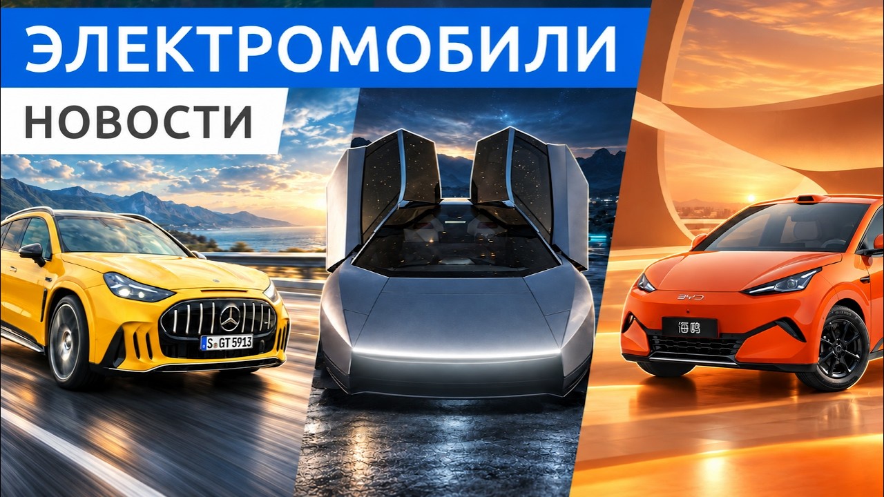 Презентация Tesla Roadster, льготный BYD Seagull стал большим, а Avatr 06 слегка обновился