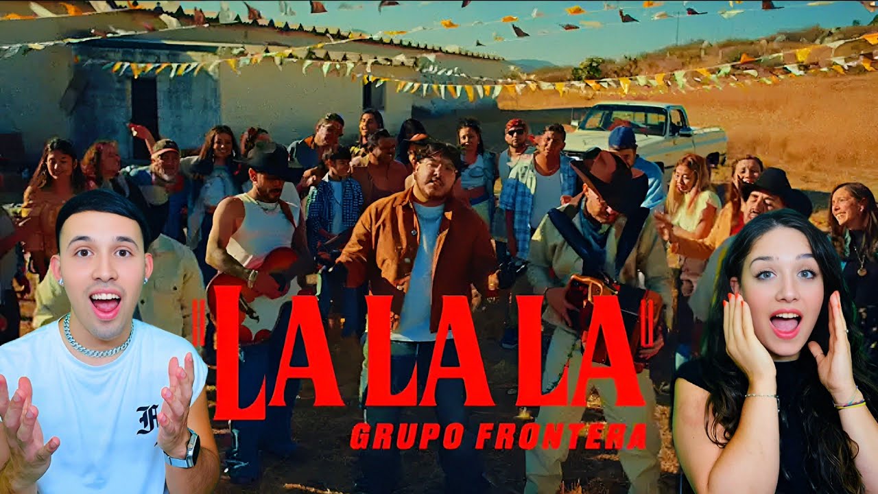Reaccion a Grupo Frontera - Lalala  🤩
