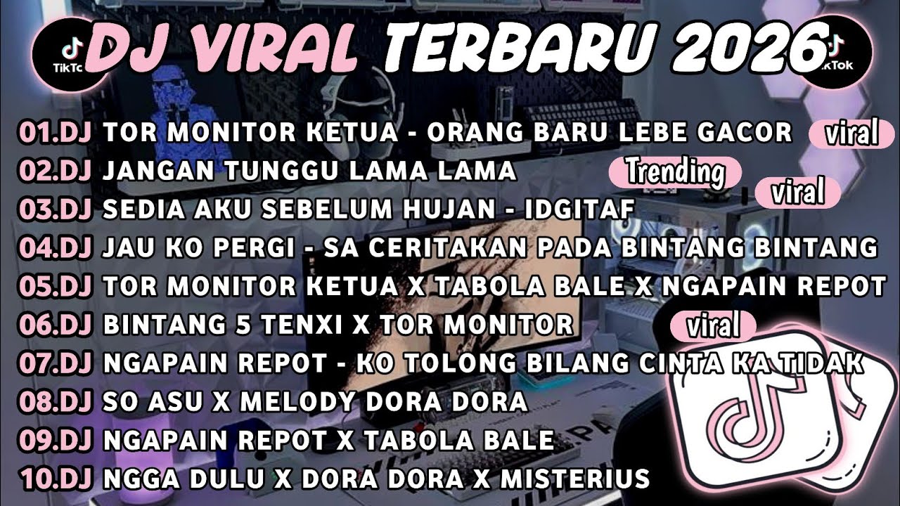 DJ TIKTOK TERBARU 2026🎵DJ TOR MONITOR KETUA - ORANG BARU LEBE GACOR🎵DJ JANGAN TUNGGU LAMA LAMA