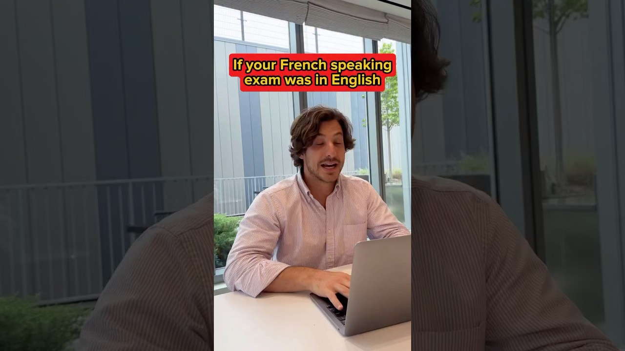If your French exam was in English with @atfrenchies #french #learnfrench #languagelearning