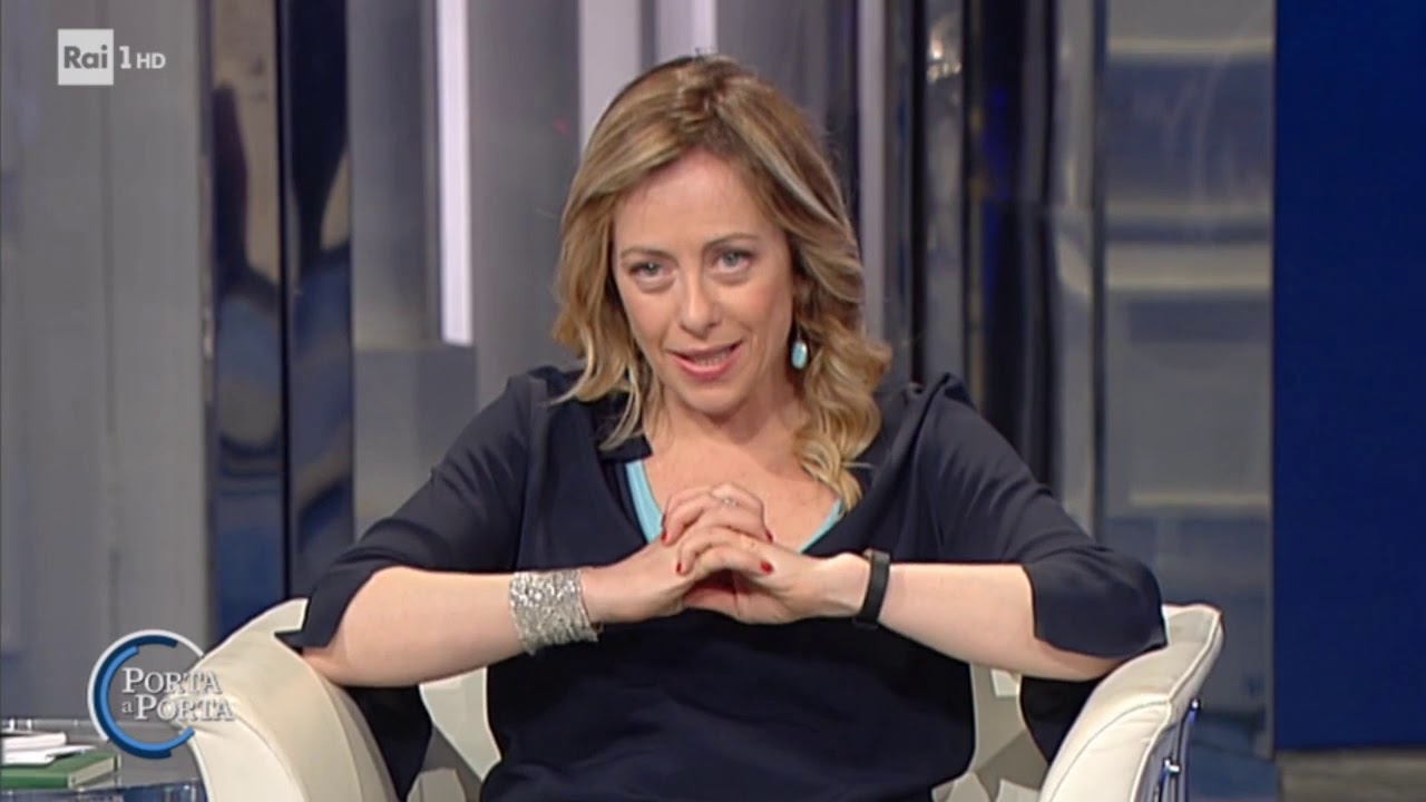 Giorgia Meloni: Ancora svegli? Ora a “Porta a Porta” su Rai 1! Seguitemi!