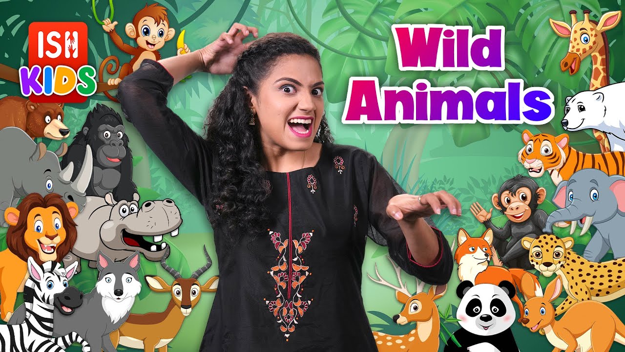 Step into the world of Wild Animals in Indian Sign language | ISH Kids