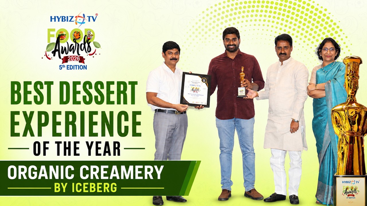 ORGANIC CREAMERY BY ICEBERG | Best Dessert Experience of the Year | Hybiz Food Awards 2026
