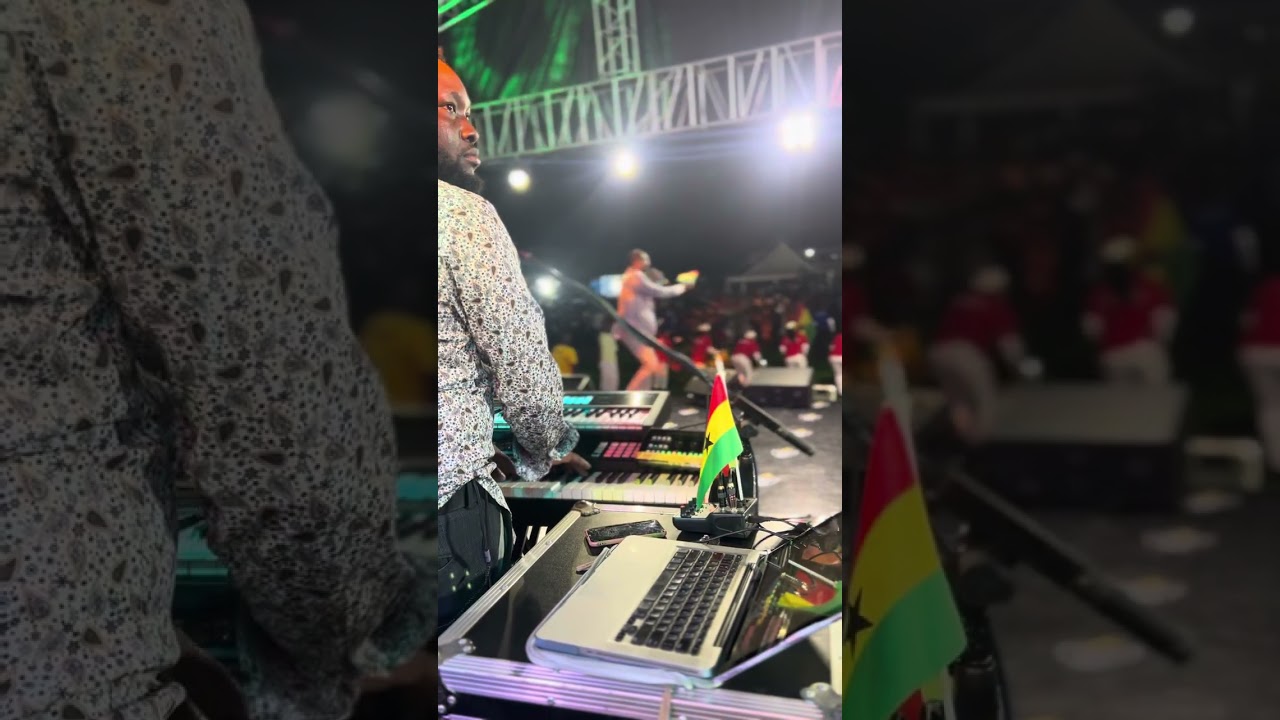 POWERFUL PENTECOSTAL JAM WITH SAMMY BAAH🎤 AND JNR KEYS🎹 AT PRAYER FEAST FOR GHANA 🇬🇭
