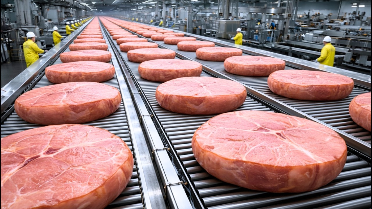 You Won&rsquo;t Believe How Ham Is Made &ndash; Full Industrial Production Process