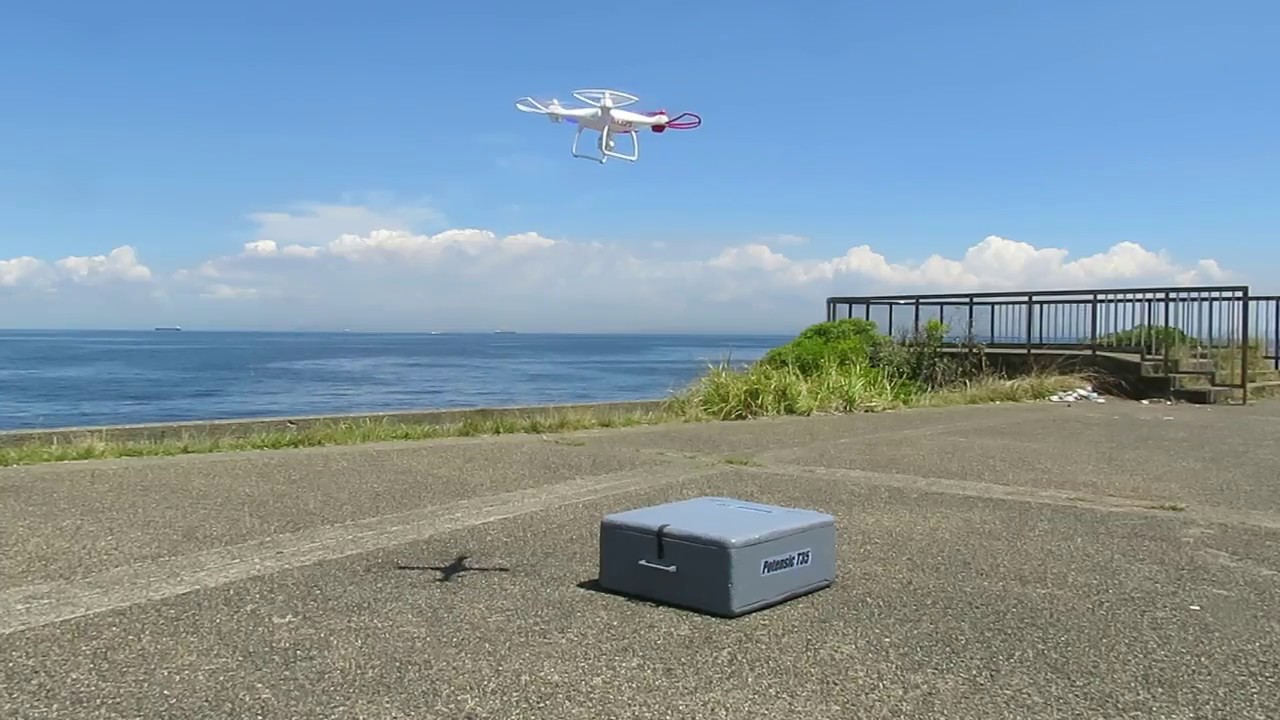 PotensicT35 drone.master takepiついに海を飛ぶ(前編)