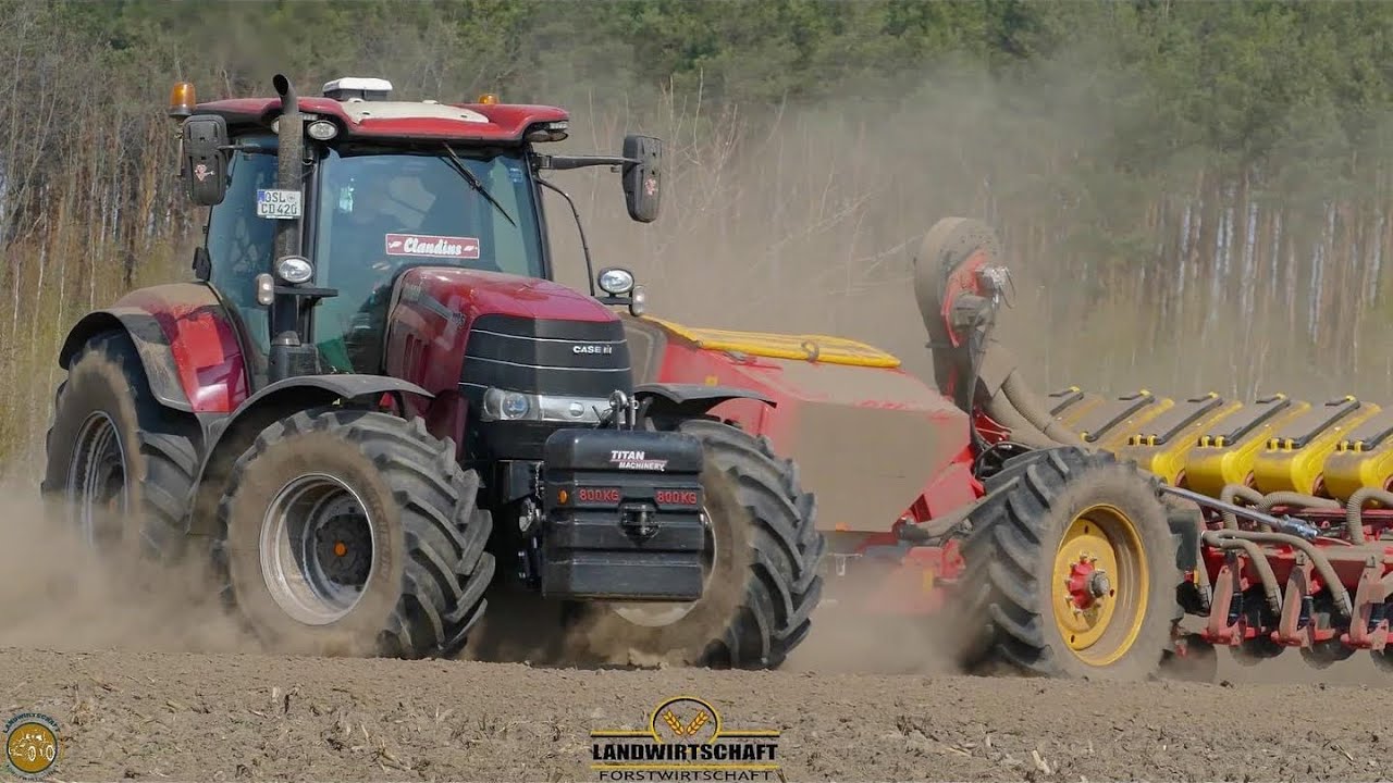 NEW Väderstad Tempo L 12 Reiher - Einzelkornsämaschine beim Mais legen 2020