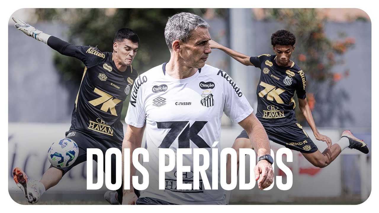 TREINO EM DOIS PERÍODOS NESTA QUINTA NO CT REI PELÉ
