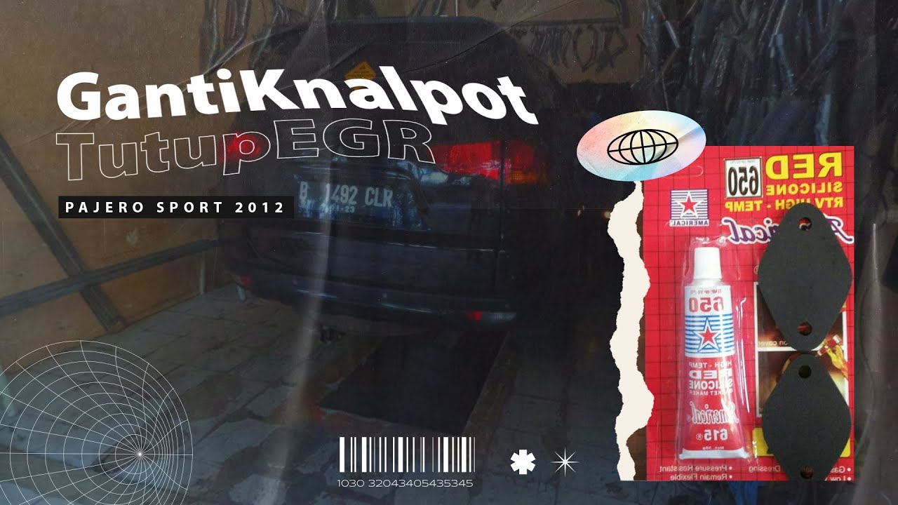 Pajero Sport Straight Pipe + Tutup EGR OEM Look ||| Carvlog#14