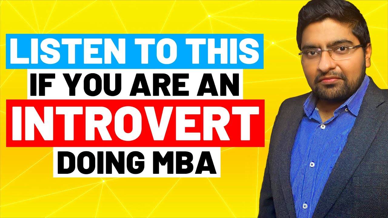 [IIM Vlog 17] MBA for introverts | 4-step Guide for introverts in MBA