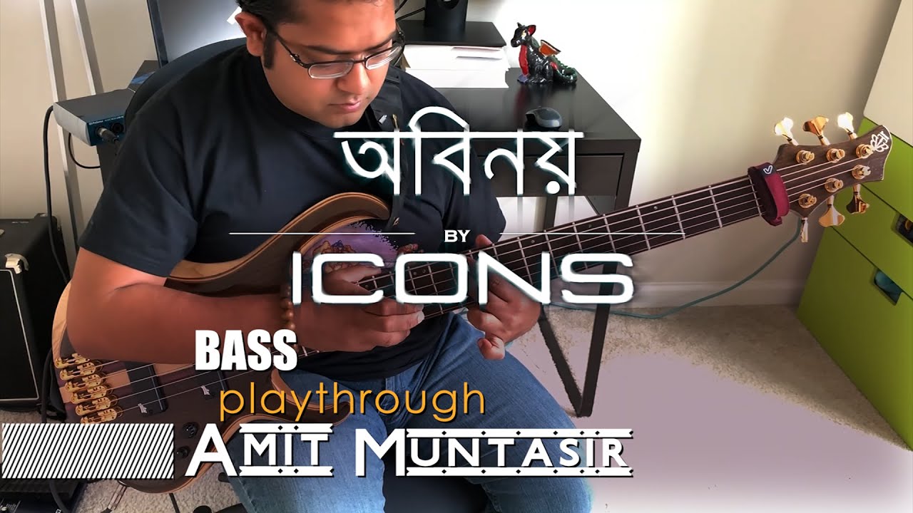 ICONS - Obinoy | Bass Playthrough by Amit Muntasir