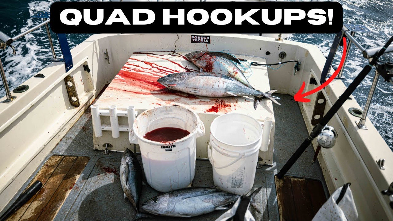 LOST the Gaff!? ALBACORE Tuna Fishing with ChrisPFish