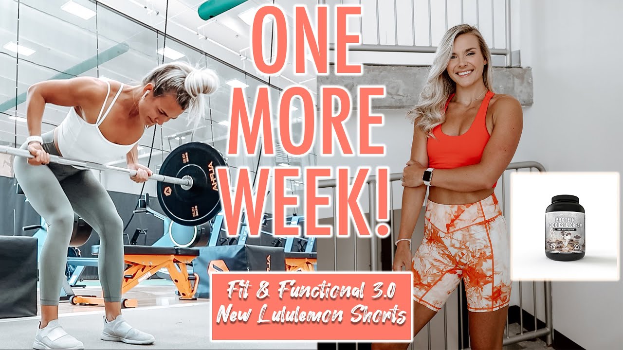 NEW CHALLENGE! | Lululemon Shorts & Date Night | FIT & FUNCTIONAL