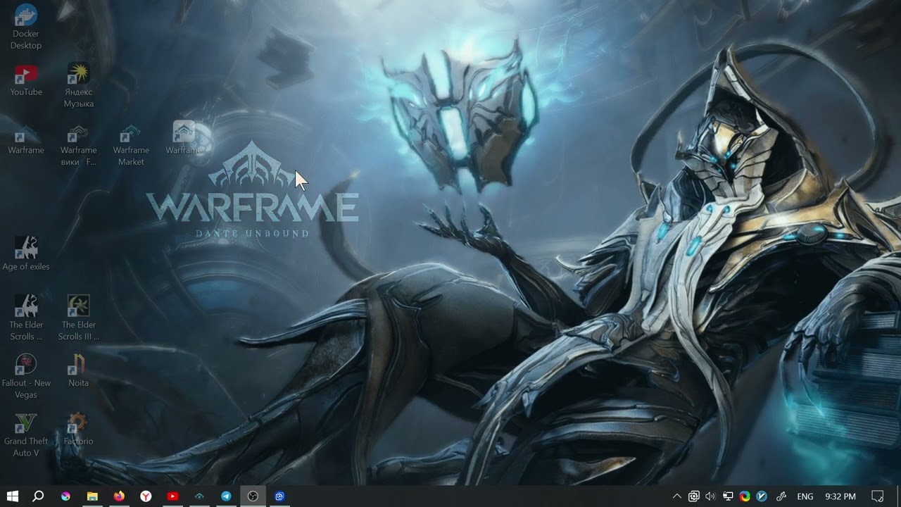 Wallpaper engine Warframe Dante wallpaper