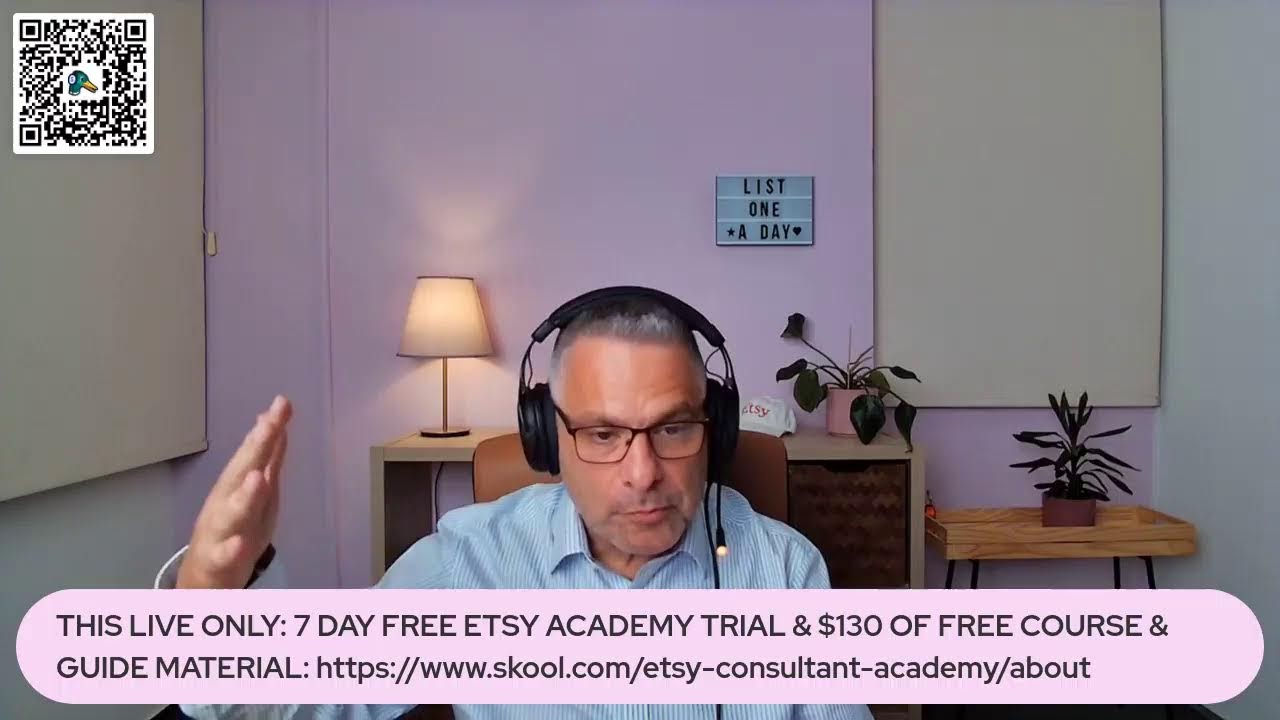 Etsy Q&A - Academy 7 Day FREE Trial & Course Giveaway!