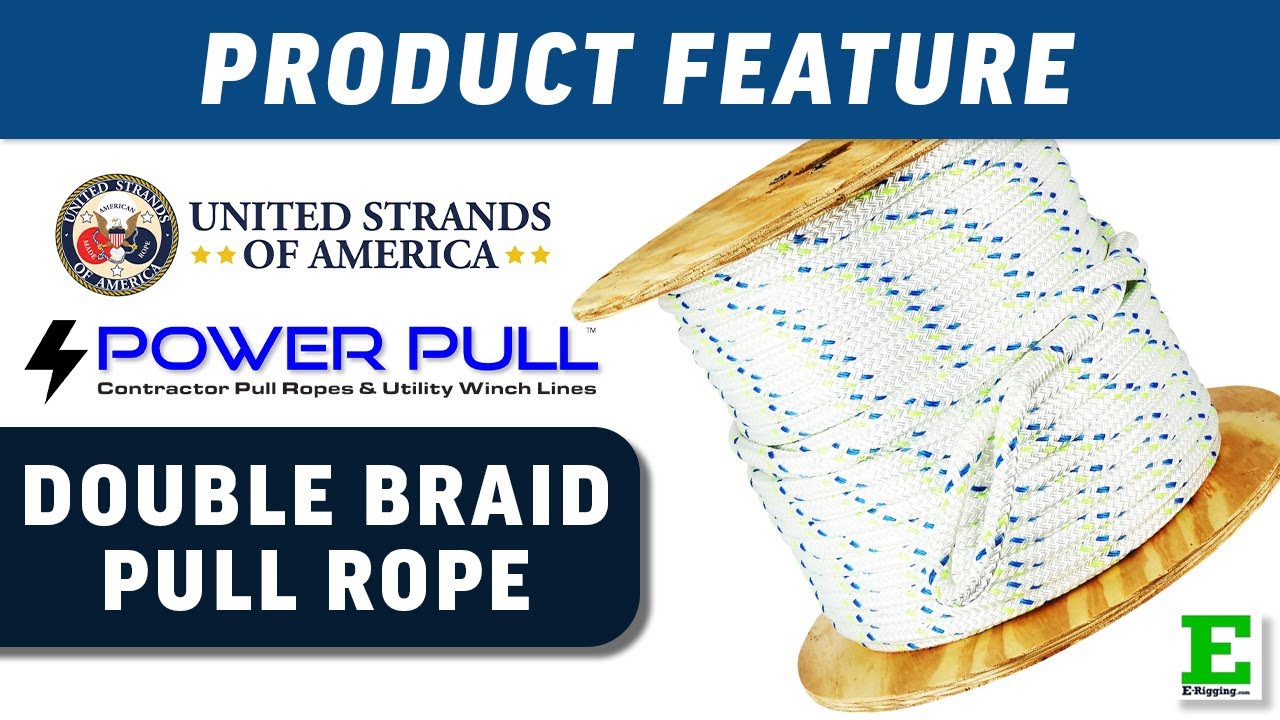 Power Pull Double Braid Pull Rope | E-Rigging Products
