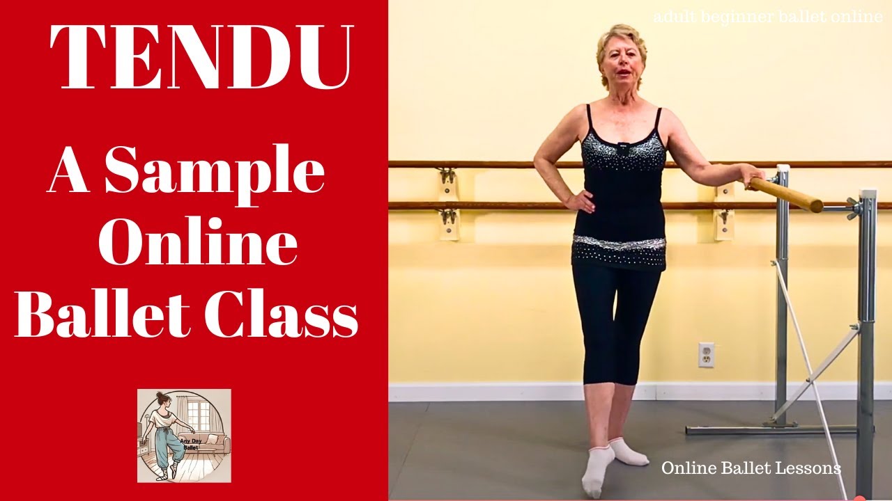 Online Ballet Classes  Any Day Ballet TENDU