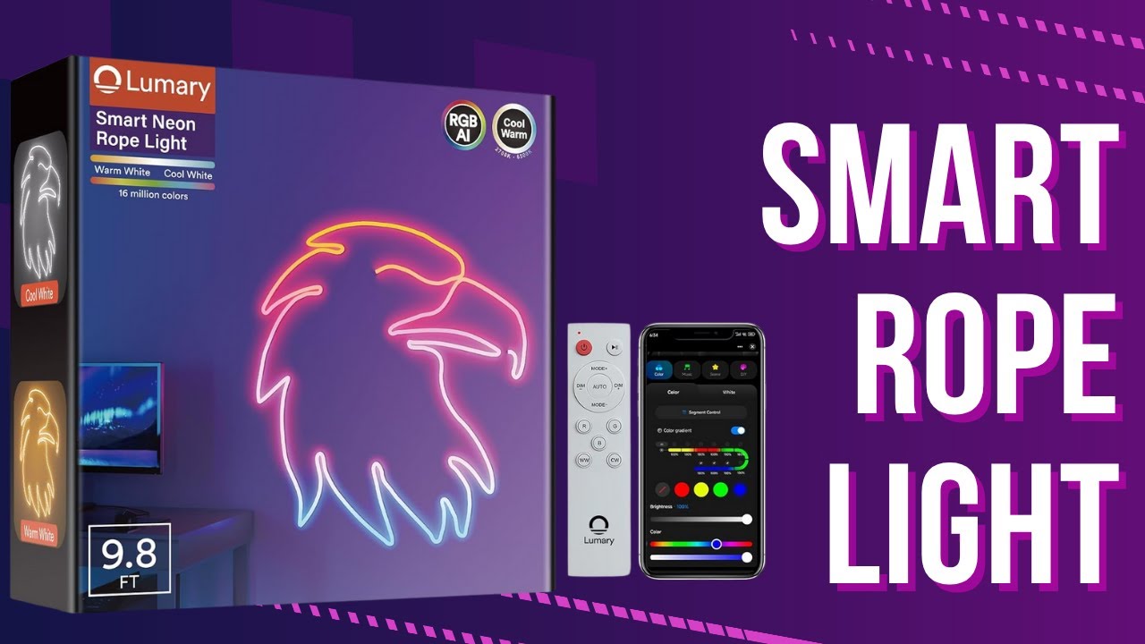 Lumary Smart Neon Rope Light - Unleash your creativity!