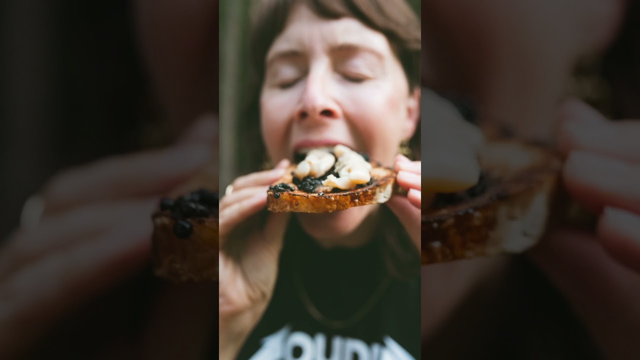 Caviar Razor Clam Toast Recipe!