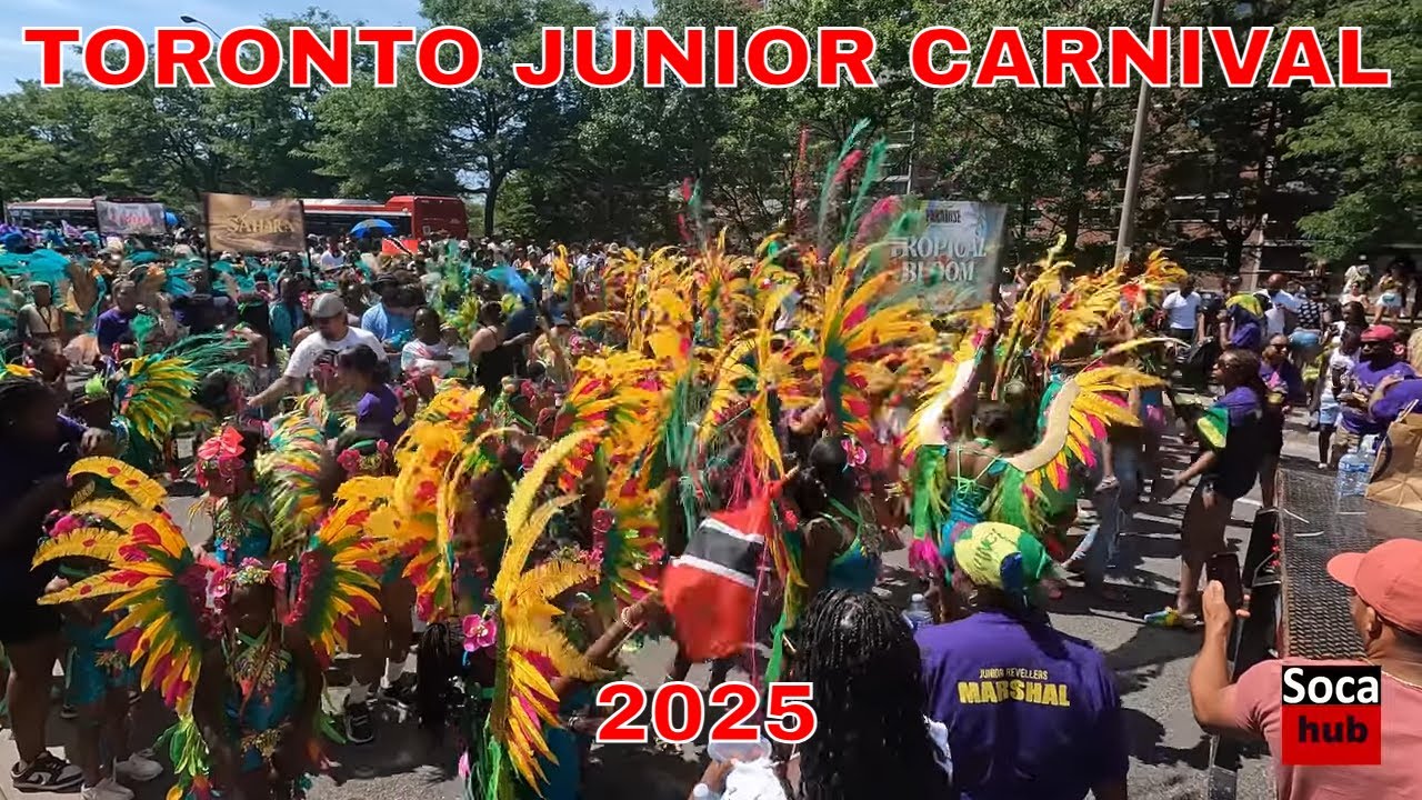 Experience  Young Masqueraders Take Over Toronto Caribbean Junior Carnival - Kiddies Parade 2025