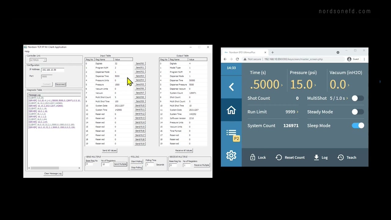 UltimusPlus Dispensers - How to Use the Nordson NX Client Application - Nordson EFD