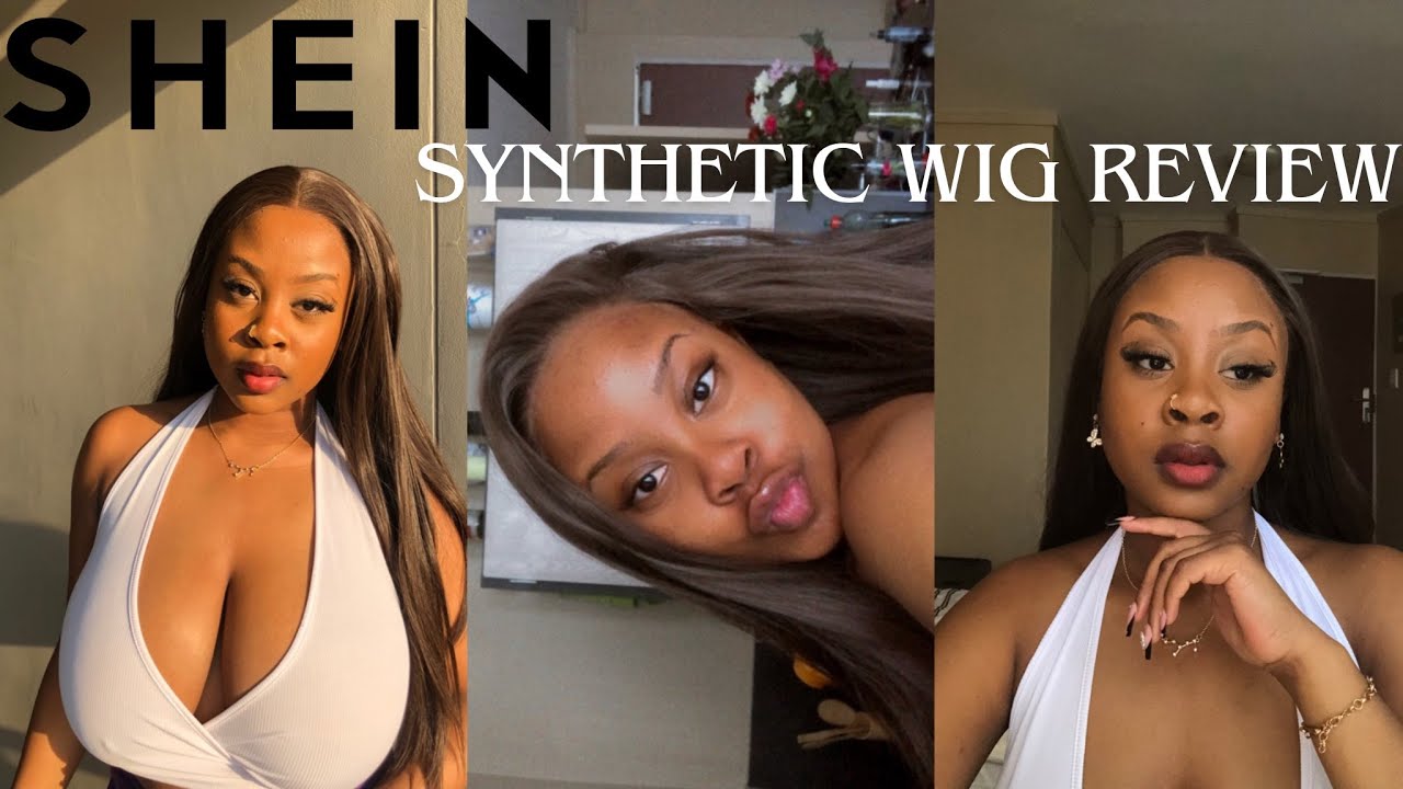 Shein Synthetic Wig install + review, WHERE IS THE LACE?! || Chantal M