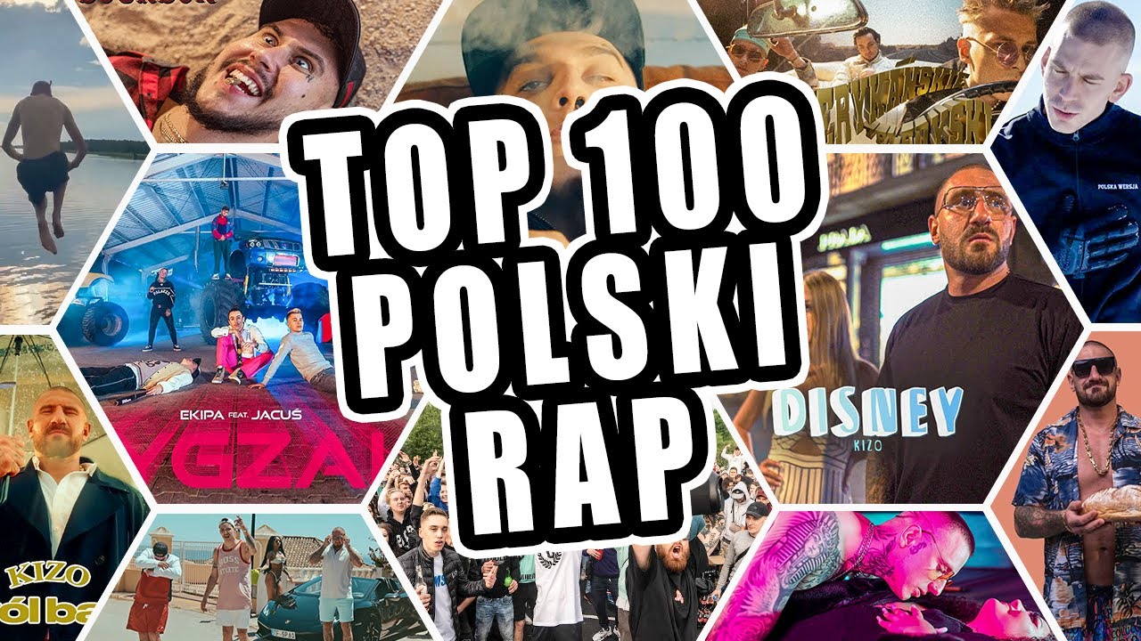 Top 100 Polski Rap/Trap/Hip Hop 2021 Sierpień