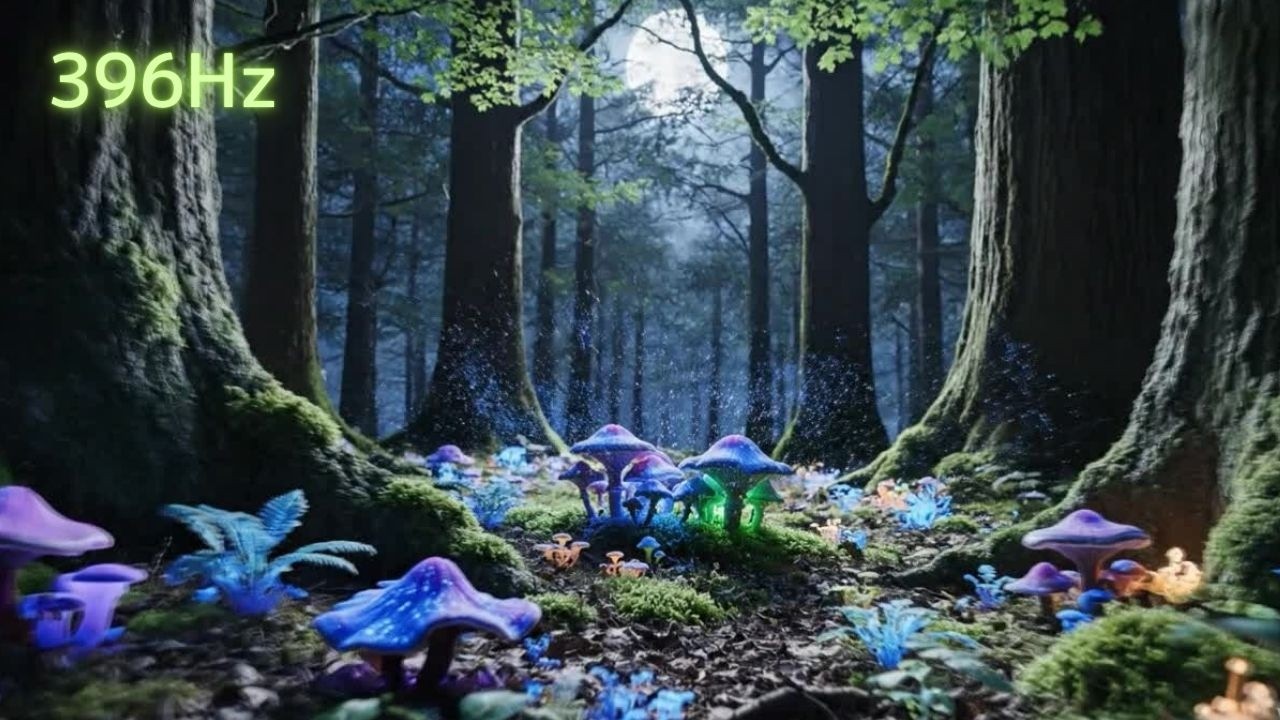 396Hz｜不安・恐怖が消える。心の重荷を下ろして深く眠る睡眠用BGM Forest Sleep | Release Fear & Anxiety |