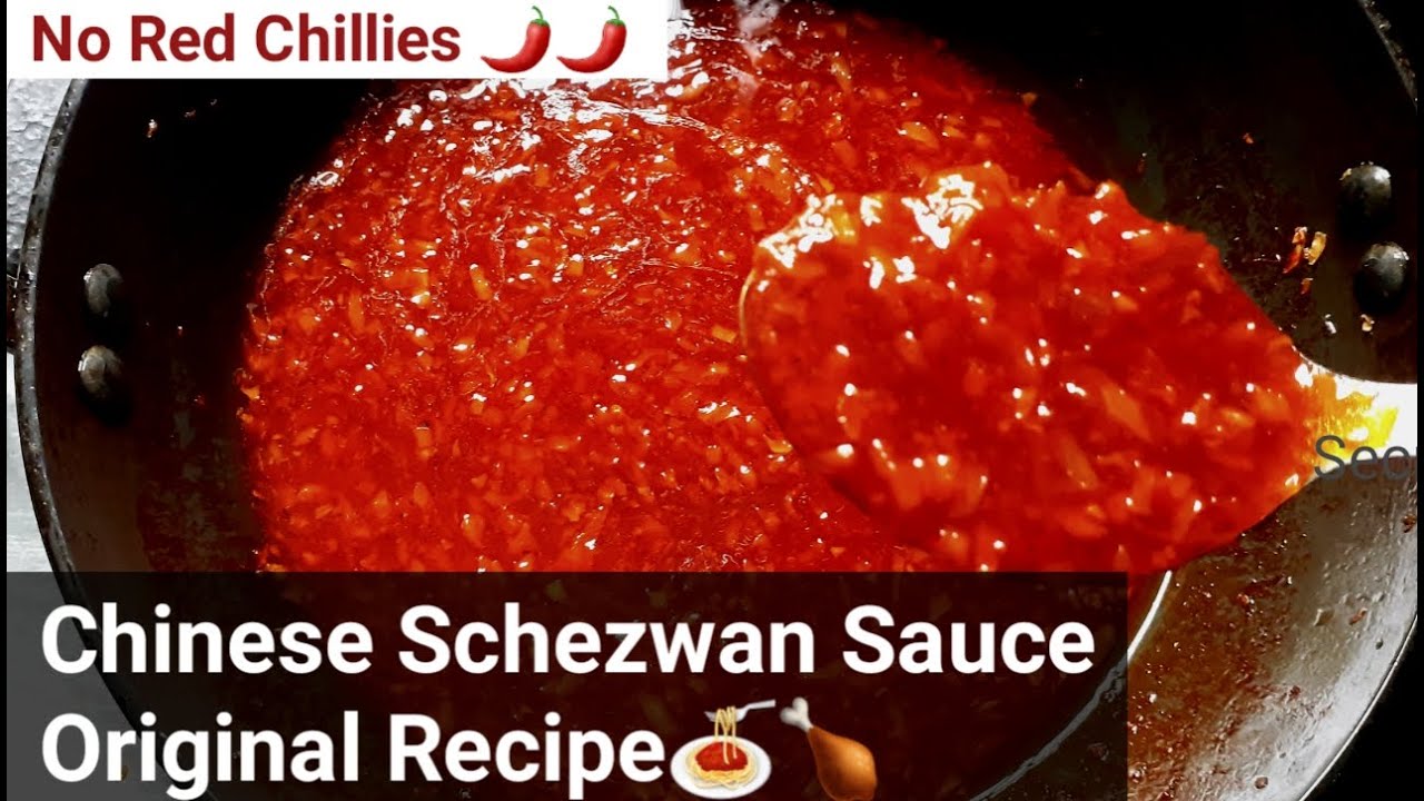 Schezwan Sauce Original Recipe||How to make street style Schezwan sauce||Home-made schezwan sauce.