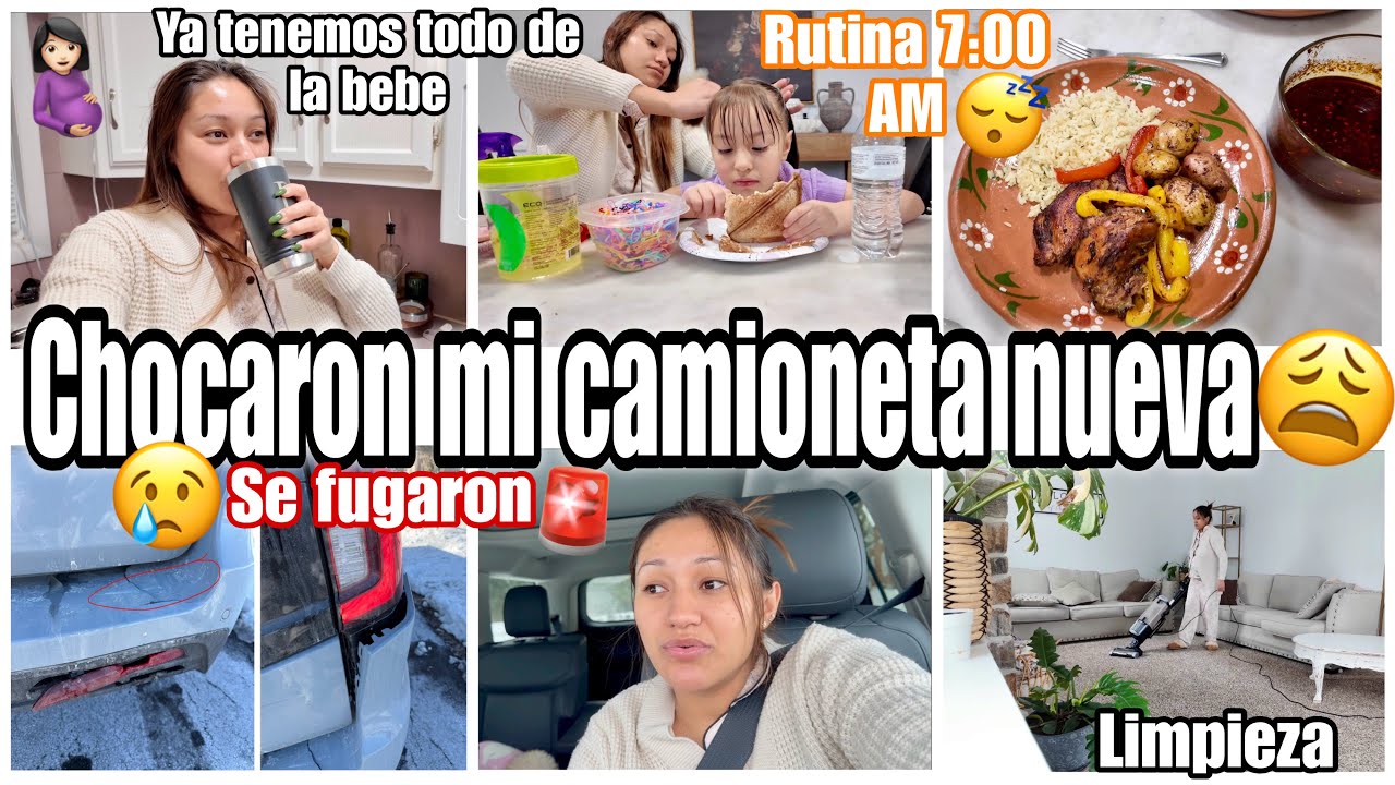 😢LE DIERON UN GOLPE A MI CAMIONETA Y SE DIERON A LA FUGA😰 YA COMPRAMOS LAS ÚLTIMAS COSAS DE LA BEBÉ🥹