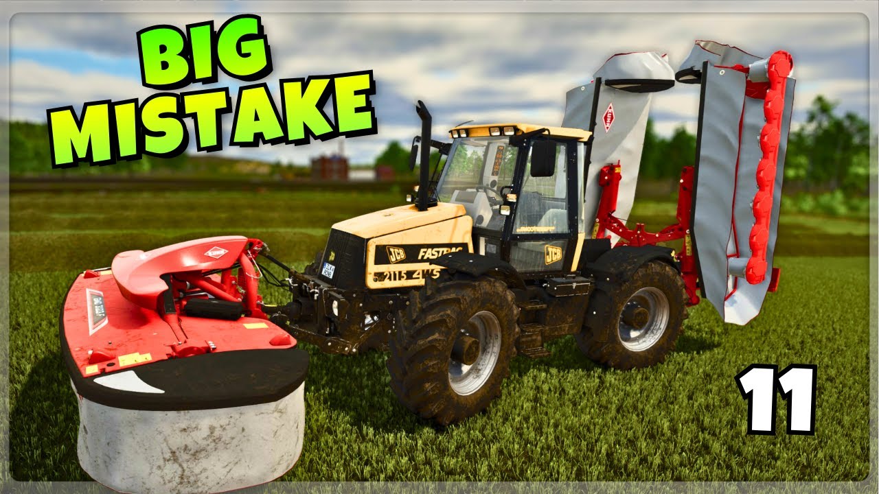 Buying This New Mower Was A HUGE Mistake | Mega Farm Survival Challenge Ep 11