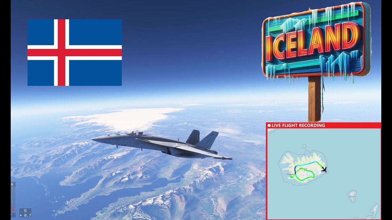 Microsoft Flight Simulator 2024 PL - ISLANDIA - PC i5-12400F RTX4060
