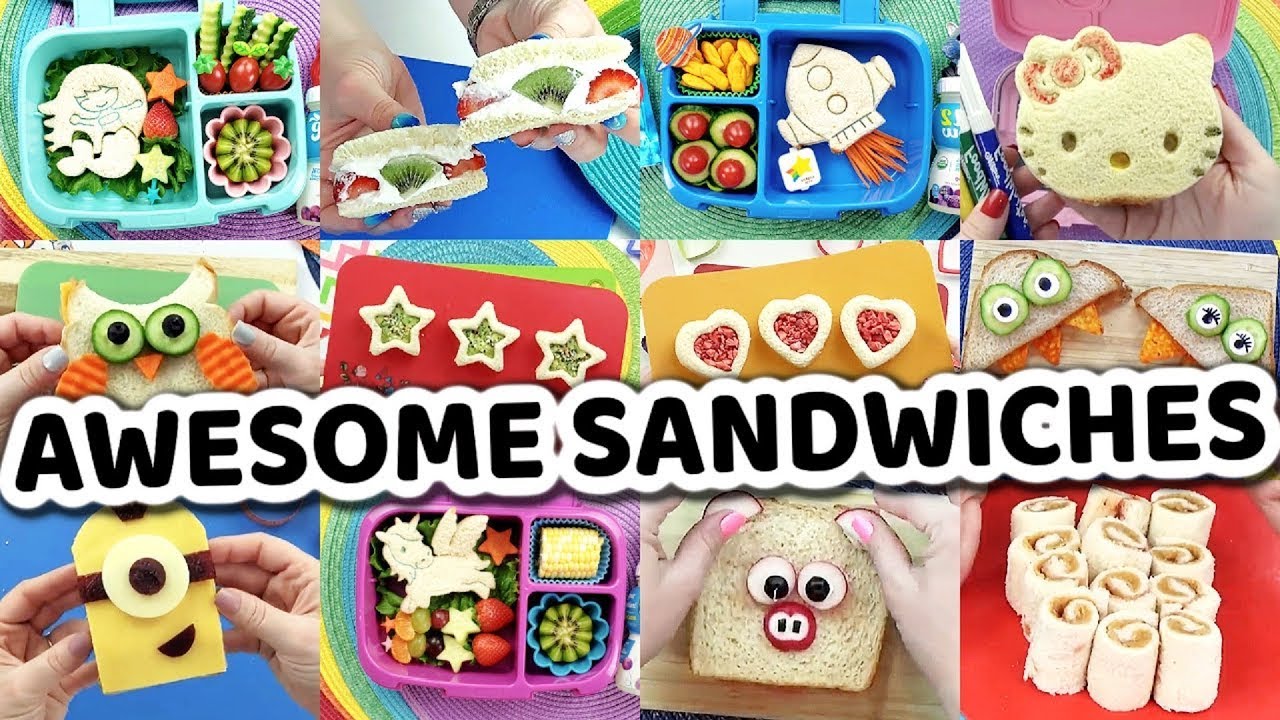 25 Fun & Easy SANDWICH Ideas You NEED to Try For Lunch! | BUNCHES OF LUNCHES