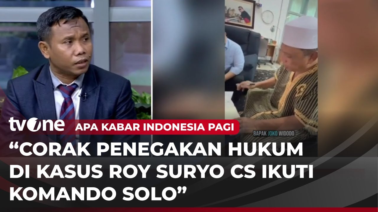 Pengacara Roy Suryo: Saya Prihatin Hukum Tidak Tegak diatas Prosedur yang Berlaku | tvOne