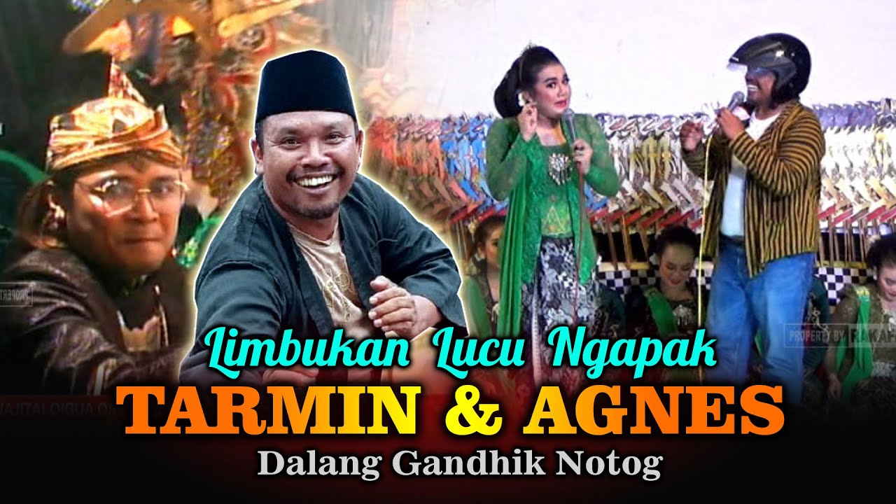 Limbukan Lucu Bareng Tarmin Ngaklak & Sinden Agnes || Dalang Ki Gandhik Notog
