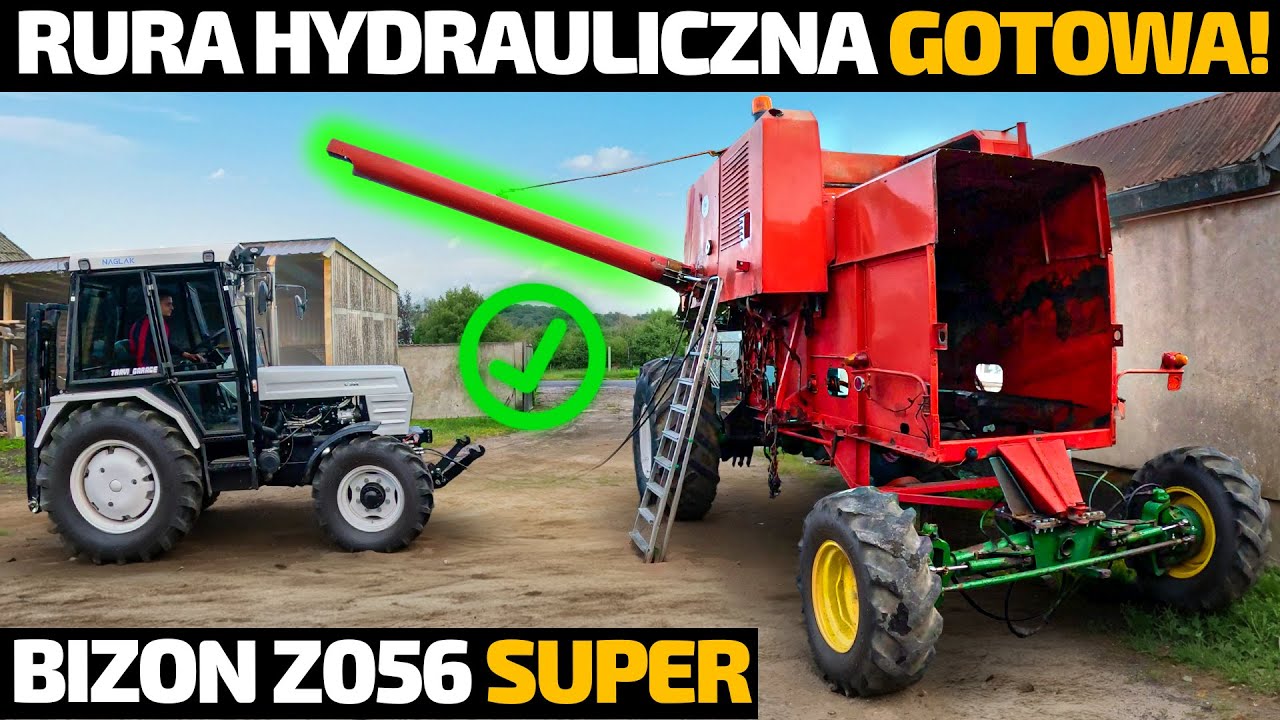 BIZON Z056 SUPER - Niesamowity MECHANIZM RURY Wysypu GOTOWY !! BIZON dla WIDZÓW