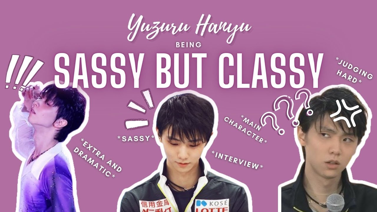 Yuzuru Hanyu being sassy but classy (羽生結弦)